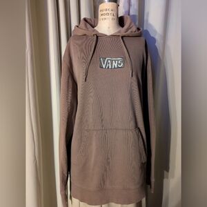 Vans Tan Brown Pullover Hoodie Large